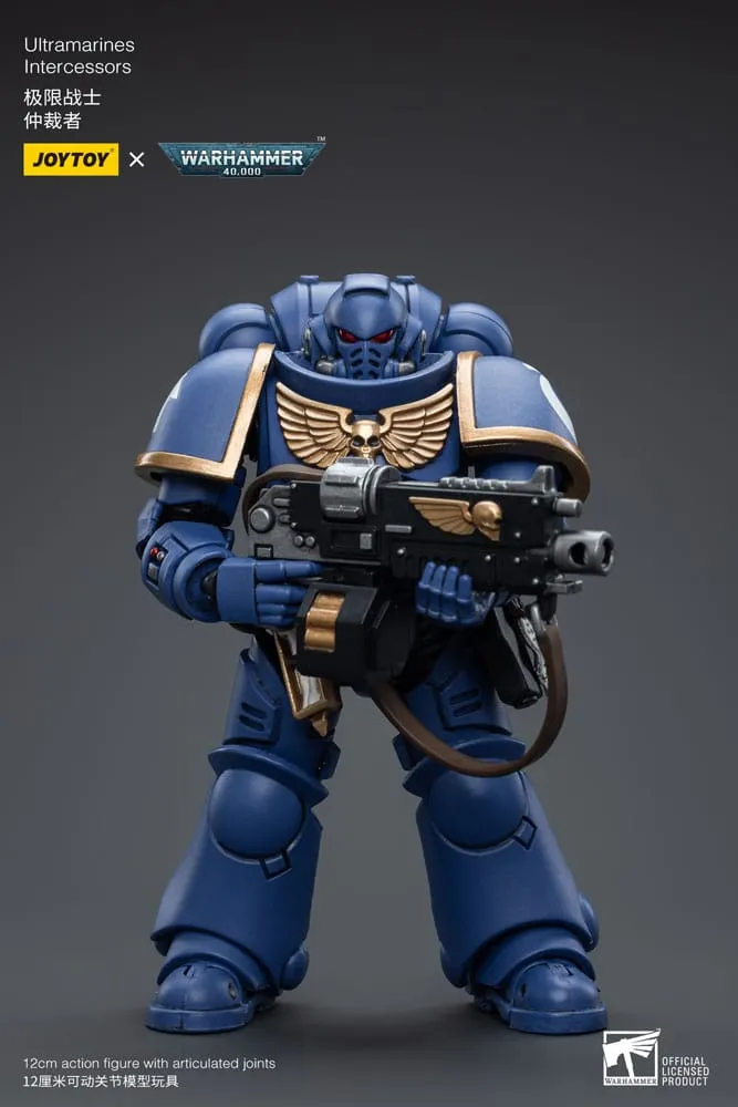 Warhammer 40k Action Figure 1/18 Ultramarines Intercessors 12 cm